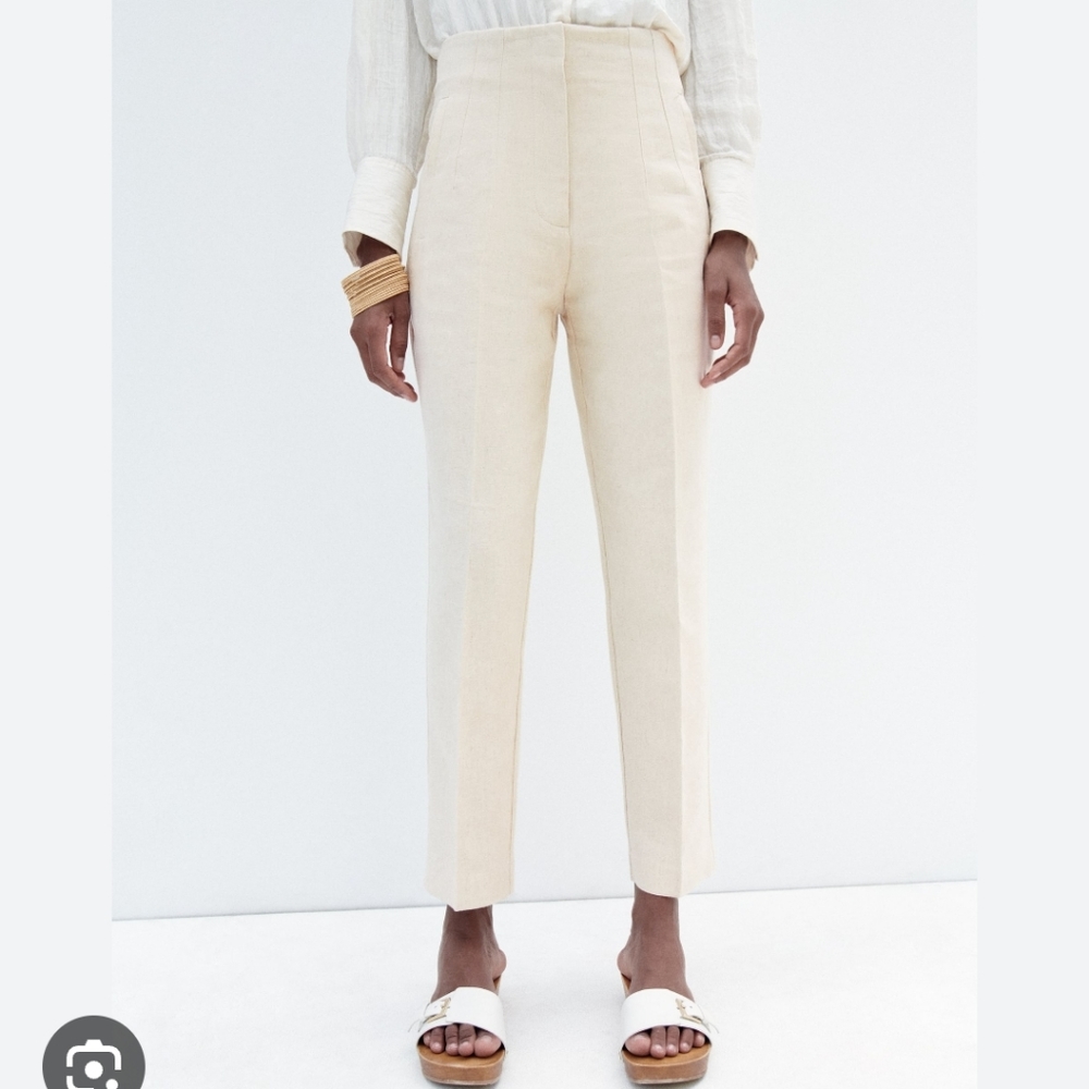 NWT Zara High Waisted Pants